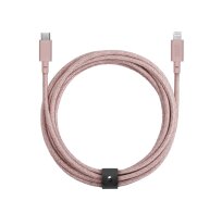 Native Union Belt Cable USB C to Lightning 3M Rose