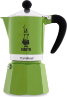 Bialetti Rainbow Καφετιέρα Espresso Αλουμινίου 3 Φλιτζανιών 130ml Πράσινη