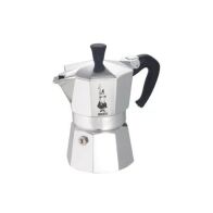 Bialetti Μπρίκι Espresso 2 Φλιτζάνια 90ml Moka Express Ασημί