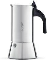 Bialetti Καφετιέρα Ανοξείδωτη Venus Elegance 6 Φλιτζανιών 235ml