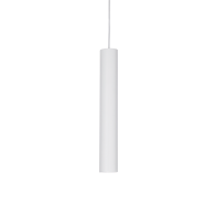 Ideal Lux Κρεμαστό Φωτιστικό Οροφής Μονόφωτο Tube SP1 Small 211459 Led 9W Λευκό