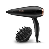 Babyliss Πιστολάκι Μαλλιών 2200W με Λειτουργία Ιονισμού και Φυσούνα Turbo Shine