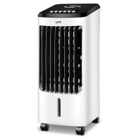 Life Air Cooler Mε Λειτουργία Ψύξης Μέσω Εξάτμισης Νερού 80W Alaska Λευκό