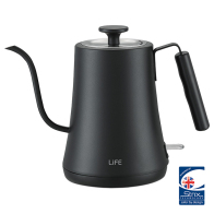 Life Modern Vintage Bραστήρας 1.0L 1350W Coffee & Tea Μαύρο