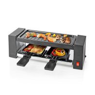 NEDIS Ηλεκτρική ψηστιέρα raclette, 400W. NEDIS FCRA210FBK2