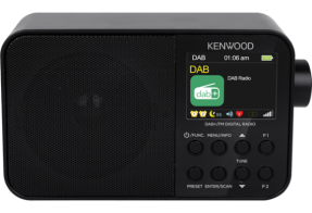 KENWOOD PORTABLE DAB/BT BLACK CR-M30DAB-B