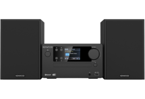 KENWOOD MICRO HI-FI SYSTEM DAB, CD, USB, BT &AUDIO STREAMING BLACK M-725DAB-B