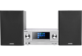 KENWOOD SMART MICRO HI-FI SYSTEM DAB SILVER M-9000S-S