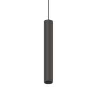 Ideal Lux Φωτιστικό Γραμμικό Ego Pendant Tube 3000K On-Off 12W Μαύρο