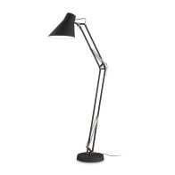 Ideal Lux Φωτιστικό Δαπέδου Sally Total Black E27 max 1 x 42W Μαύρο