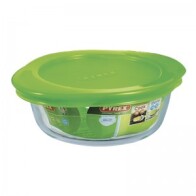 Pyrex Δοχείο Φαγητού Στρογγυλό Cook & Store 2,3L 333208 208P Πράσινο