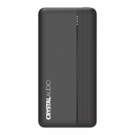 Crystal Audio Power Bank 10000mAh Pd Dual PBK4K Black