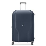 Delsey Βαλίτσα trolley πολύ μεγάλη expandable 82.5x53,5x33,5/35,5cm σειρά Clavel Blue Jean