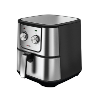 ΗΟΒΒΥ ΦΡΙΤΕΖΑ ΑΕΡΟΣ HAF-40399 ΜΗΧΑΝΙΚΗ 5.5L 1800W INOX/ΜΑΥΡΗ