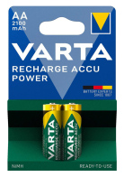 VARTA επαναφορτιζόμενες μπαταρίες λιθίου AA 2100mAh 1.2V 2τμχ