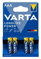 VARTA αλκαλικές μπαταρίες Longlife Power AAA/LR03 1.5V 4τμχ