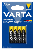 VARTA μπαταρίες Zinc Carbon Super Heavy Duty AAA/R03 1.5V 4τμχ