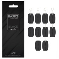 Feral Σετ Αρωματικών Αυτοκινήτου Basics Collection Black 10 Τεμαχίων