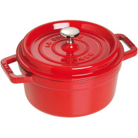 Staub Γάστρα/ Σκεύος μαντέμι στρογγυλό 28 εκ. - 5.85lt σειρά Cherry