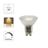 XANLITE ΛΑΜΠΤΗΡΑΣ LED GU10 5W 2700Κ 345LM DIMMABLE