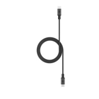 Mophie Braided USB 2.0 Cable USB-C male - USB-C male Μαύρο 1.5m (409903204)