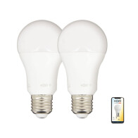 Xanlite Kozii Λαμπτηρας Led Smart Wifi και Bluetooth  CCT E27 A60 9W (60W) 806LM Συσκευασία 2 Τεμάχια