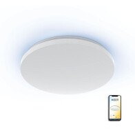 Xanlite Kozii Φωτηστικό Οροφής Led Smart WiFi και Bluetooth CCT 24W 1920LM