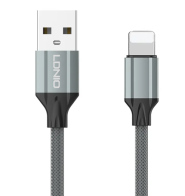 LDNIO καλώδιο Lightning σε USB LS441 2.4A 1m γκρι