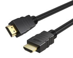 Cabletime Καλώδιο HDMI CT-HE19G με Ethernet 4K/60Hz 18 Gbps 0.5m Μαύρο