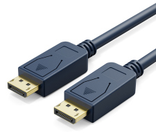 Cabletime Καλώδιο DisplayPort CT-01G 4K/60Hz 18 Gbps 0.5m Μπλε