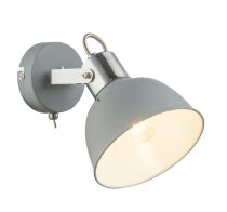 Globo Lighting Σπότ GERDA μονόφωτο γκρί  1xE14