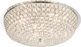 Globo Lighting Πλαφονιέρες EMILIA οκτάφωτο νίκελ  8xG9 LED