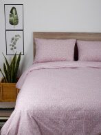 Σετ Σεντόνια Cotton Feelings 920 Pink Μονό με λάστιχο(105x205+30)