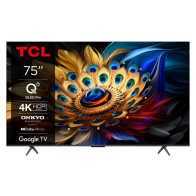 TCL Smart Τηλεόραση 4K QLED TV Google Game Master 3.0 TV 75C655