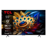 TCL Smart Τηλεόραση 55" 4K QLED TV Google TV Game Master 3.0 55C655