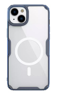 NILLKIN θήκη Nature Pro Magnetic για iPhone 15 διάφανη-μπλε