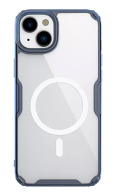 NILLKIN θήκη Nature Pro Magnetic για iPhone 15 Plus διάφανη-μπλε