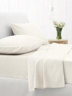 Σετ Σεντόνια Cotton Feelings 100 White King Size (260x270)