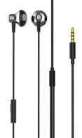 LDNIO earphones με μικρόφωνο HP08 3.5mm 1.2m γκρι