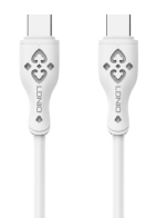 LDNIO καλώδιο USB-C σε USB-C LC812C 65W PD 2m λευκό