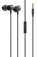 LDNIO earphones με μικρόφωνο HP04 3.5mm 1.2m γκρι