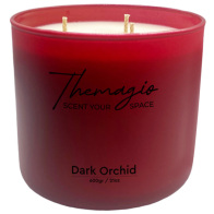 Themagio Αρωματικό Κερί Σόγιας Dark Orchid 600gr