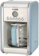 Ariete Καφετιέρα Φίλτρου Vintage 1342/05 900W Light Blue (12 φλυτζάνια)