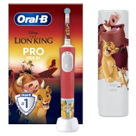 Oral-B Vitality Pro Ηλεκτρική Οδοντόβουρτσα Lion King Με Θήκη Ταξιδίου,  Για Παιδιά 3+ Ετών - 80775