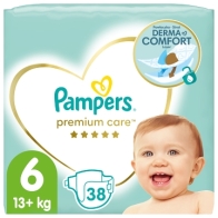 PAMPERS Premium Care Μέγεθος 6, (13kg+) - 38 Πάνες - 81765779