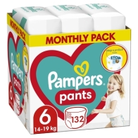 Pampers Pants Μέγεθος 6 (14kg-19kg) - 132 Πάνες-βρακάκι - 81772849