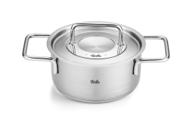 Fissler Χύτρα με Μεταλλικό Καπάκι 16εκ 1.9L Pure 8611416000