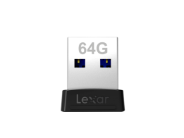 Lexar JumpDrive USB 3.1 S47 64GB up to 250MB/s, Μαύρο