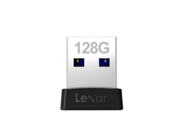 Lexar JumpDrive USB 3.1 S47 128GB up to 250MB/s, Μαύρο