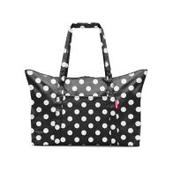 Reisenthel Τσάντα ταξιδίου πτυσσόμενη 65x41x26cm Mini Maxi Dots White